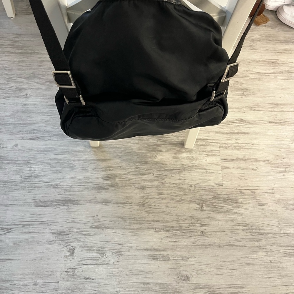 Prada Black Backpack Water-Resistant Nylon - Picture 6 of 13